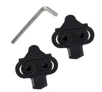 2 Pezzo Set di Tacchette per Pedali, et di Piastre per Bicicletta, Pedale Autobloccante, Parti Compatibili per Mountain Bike, per Uomo Donna Scarpe da Mountain Bike