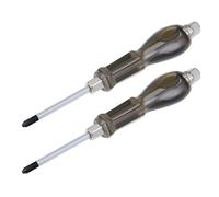 #2 Phillips Cacciavite impatto 4" Punto Croce demolizione guida 2 pz
