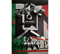 2 Piastre Distanziali Interni Ponte Posteriore 5+5 mm x Fiat Punto Abarth MITO