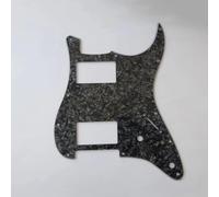 2 pickup Humbuck precablati Alnico V con lama divisa a 5 vie per parti di chitarra ST Pro Set Battipenna Pickup(Black)