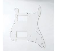 2 pickup Humbuck precablati Alnico V con lama divisa a 5 vie per parti di chitarra ST Pro Set Battipenna Pickup(Pure white)