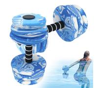2-Piece EVA Foam Dumbbell Pool Weight Set | Lightweight, Waterproof, Durable, And Floating For Swimming Training, Cardio, Rehabilitation, And Total Body Fitness