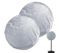 2-Piece Fan Dust Covers - Oxford Cloth 45cm 17.72in Washable