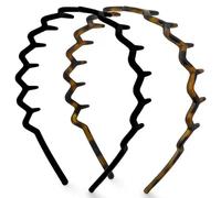2-Piece Fascia larga per donne con stampa leopardata accessorio capelli imbottito domina i ribelli aggiunge uso quotidiano styling