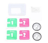 2 - Piece Plastic Twist - Lock Lens Guard Set for ONE X4 | Action Camera Lens Guard Panoramic Camera Lens Covers with Two Alcohol Wipes, a Storage Box, and a User Manual for Fitting an