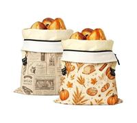 2 Piece Portable Reusable Freshness Preservation Bees Wax Bread Bag | Kitchen Toast Container Keeper Bees Wax Bread Bag for Toast Bakery Picnic Camping Travel Dormitory Beach Trip