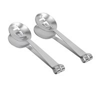 2 piece tè Bustina di tè cucchiaio in acciaio inox bustina Squeezer colino titolare maniglia zucchero clip ghiaccio strumenti