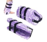 2-Piece Water Ankle Weights For Aquatic Fitness Training | EVA Foam Adjustable Swimming Float Bands | Pool Exercise Ankle Floats For Water Aerobics, Rehab, Leg Strength & Swim Workout