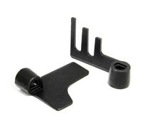 2 Pieces Bread Dough Mixer Maker Accessories Machine Attachments Paddles Metal