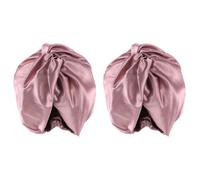 2 Pieces Cappello Da Terapia Chimica Cuffia in Seta Per Dormire Cuffie