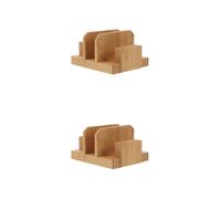 2 Pieces Ceppo Portacoltelli Da Cucina Supporto Per Coperchio Pentola