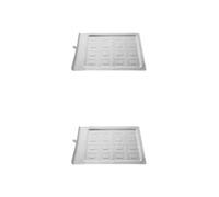 2 Pieces Della Stufa Vassoio Per Ash Pan for Fire Pit