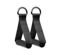 2 Pieces Exercise Handles, Cable Machine Attachment Resistance Band Handles, Core Grip Fitness Band