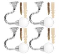 2 Pieces Ganci Da Muro Per Appendere Fermatenda Parete Gancio Murale