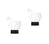 2 Pieces Lampada Camera Letto Lucina Notturna Neonato Luce Decorativa