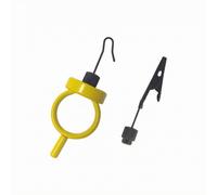 2 Pieces Pinza a Clip Compatto Torcitore Dubbing Impugnatura Corta