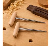2 Pieces Ponte Chitarra Acustica Impugnatura in Legno Utensile Manuale