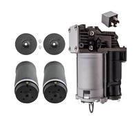 2 PIECES REAR AIR SPRING BAGS + AIR COMPRESSOR PUMP FOR MERCEDES ML W164 GL X164
