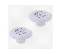 2 Pieces Replacement Round ABS Water Outlet for Swimming Pool Accessories