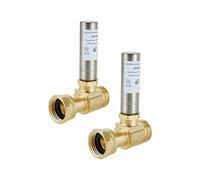 2 pieces S-241 Stainless Steel Water Hammer Eliminator for Washing Machines, 3/4 Inch Rotary Joint,