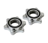 2 Pieces Standard Star Locks 25 Mm for Dumbbell Bars