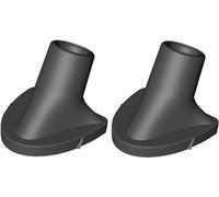 2 piedini di ricambio neri per sacca da golf, resistenti all'usura, piedini in gomma per sacca da golf, accessori necessari per borse da golf, presa forte, facili da installare, accessori per borse da