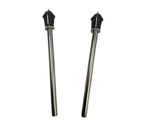 2 piedini per grancassa, parti hardware per strumenti a percussione, kit per batteria, gambe di supporto