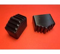 2 piedini per scaletta, adatti per scala domestica Hailo 40 x 20 mm, nero Y