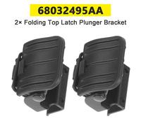 2 Pieghevole Top Chiavistello Pompetta Supporto 68032495AA Per Jeep Wrangler