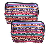 2 piezas de viajes al aire libre neopreno de bolsita de bolsas cosméticas de maquillaje (6)