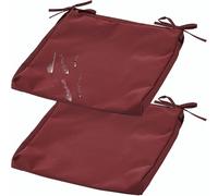 2 Piezas Impermeabili Copri Cuscino Divano,Fodere for Seduta del Sedie,Copriseduta Divano Interni/Esterni Giardino Sofa Cuscino Cover Rimovibili(14,55x55x10cm)