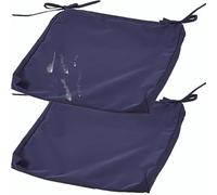 2 Piezas Impermeabili Copri Cuscino Divano,Fodere for Seduta del Sedie,Copriseduta Divano Interni/Esterni Giardino Sofa Cuscino Cover Rimovibili(3,40x47x8cm)