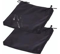 2 Piezas Impermeabili Copri Cuscino Divano,Fodere for Seduta del Sedie,Copriseduta Divano Interni/Esterni Giardino Sofa Cuscino Cover Rimovibili(2,48x48x8cm)
