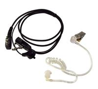 2 Pin Acustico Tubo Auricolare Mani Libere Cuffie Ptt Mic Per Icom Ic Serie