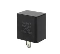 2 pin auto moto bici triciclo relè lampeggiante 12 V universale elettronico regolabile frequenza luce indicatore di direzione resistenza lampeggiante(60V)