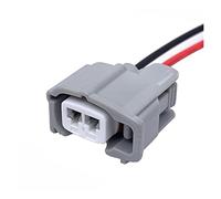 2 Pin Auto Sumitomo Spina Iniettore Carburante Femmina Maschio Connettore Elettronico Cablaggio Compatibile Con Toy~ta H~nda 6189-0611 90980-11875(2P Female,1Pc)