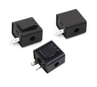 2 Pin LED Flasher Relè Con Udibile Segnale Acustico per Ideale Motocicletta Sco