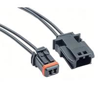 2 Pin MX19002S51 MX19002P51 Automotive ISO Radio Cavo Connettore Custodia in plastica for auto Specchietto retrovisore femmina Presa Spina