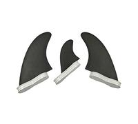 2 PINNE Twin Fin Stabilizzatore Thuster Pinne for tavola da surf 3 pezzi / 4 Un set Performance Core Honeycomb Surf Fins MR Set,Compatibilità Universale(MR 3PCS)