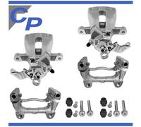 2 Pinza Freno Posteriore per Opel Meriva A Supporto Sistema trw Assale