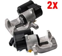 2x Pinza Freno Con Servomotore for VW Passat 3c 05-07 Posteriore Sinistro Destro