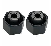 2 pinze per router da 1/4", sostituisce la ruggine resistente alla corrosione, compatibile con DeWalt 326286-04 DW621 DW616 compatibile con Hitachi 323-293 RC025DW