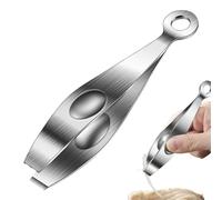 2 pinzette culinarie - pinzette da cucina di precisione, strumento per rimuovere le spina di pesce, pinzette in acciaio inox per carne e pesce, pinzette per placcatura di alimenti con punta fine, 2