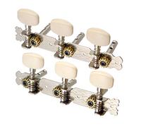 2 pioli cromati per accordatura delle corde della chitarra acustica, 3R3L