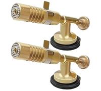 2 Pistola A Spruzzo Testa, Cassetta Multi-Funzione Pistola A Spruzzo, Serbatoio Di Gas Liquefatto Ugello, Cucina Cottura Fiamma Ossidrica, Cottura Saldatura Pistola Testa.