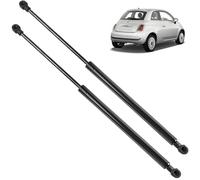 2 pistoncini portellone compatibile per Fiat 500 e Abarth (dal 2007) ammortizzatori cofano posteriore. 51785412
