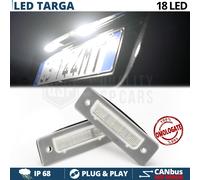 2 Placchette Luci TARGA LED PER BMW SERIE 5 E12, E28 CANbus Luce Bianca 6500K