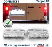 2 Placchette Luci TARGA LED PER FORD Connect 1 CANbus Luce Bianca Potente 6500K