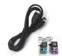 2 Player Cavo di Collegamento Connect per Nin*tendo game^boy Color/GBC, 2 Players Link Connect Cable Cord Compatibile con Nin*tendo game^boy Advance GBA SP Consoles Data Connection Line, Nero,1.2M