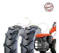 2 PNEUMATICI 5.00 - 10 (TM) PER TRATTORINO GOMME 6PR RUOTE COPERTONI MOTOZAPPA